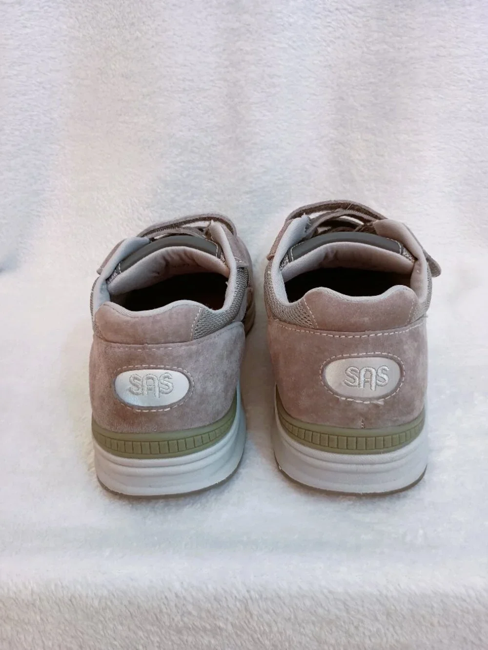 SAS Men's JV Mesh Active Sneaker Hook & Loop Gray Sz 11 M Orig $225 MINT Cond